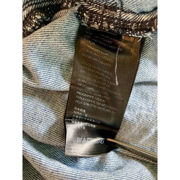 Free People Blue Denim Mini Skirt - Picture 8 of 9